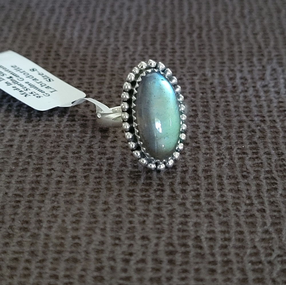 Shivam Labradorite Statement Ring💍